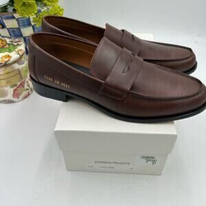 Men's common projects dress penny loafers size 46 made in Italy